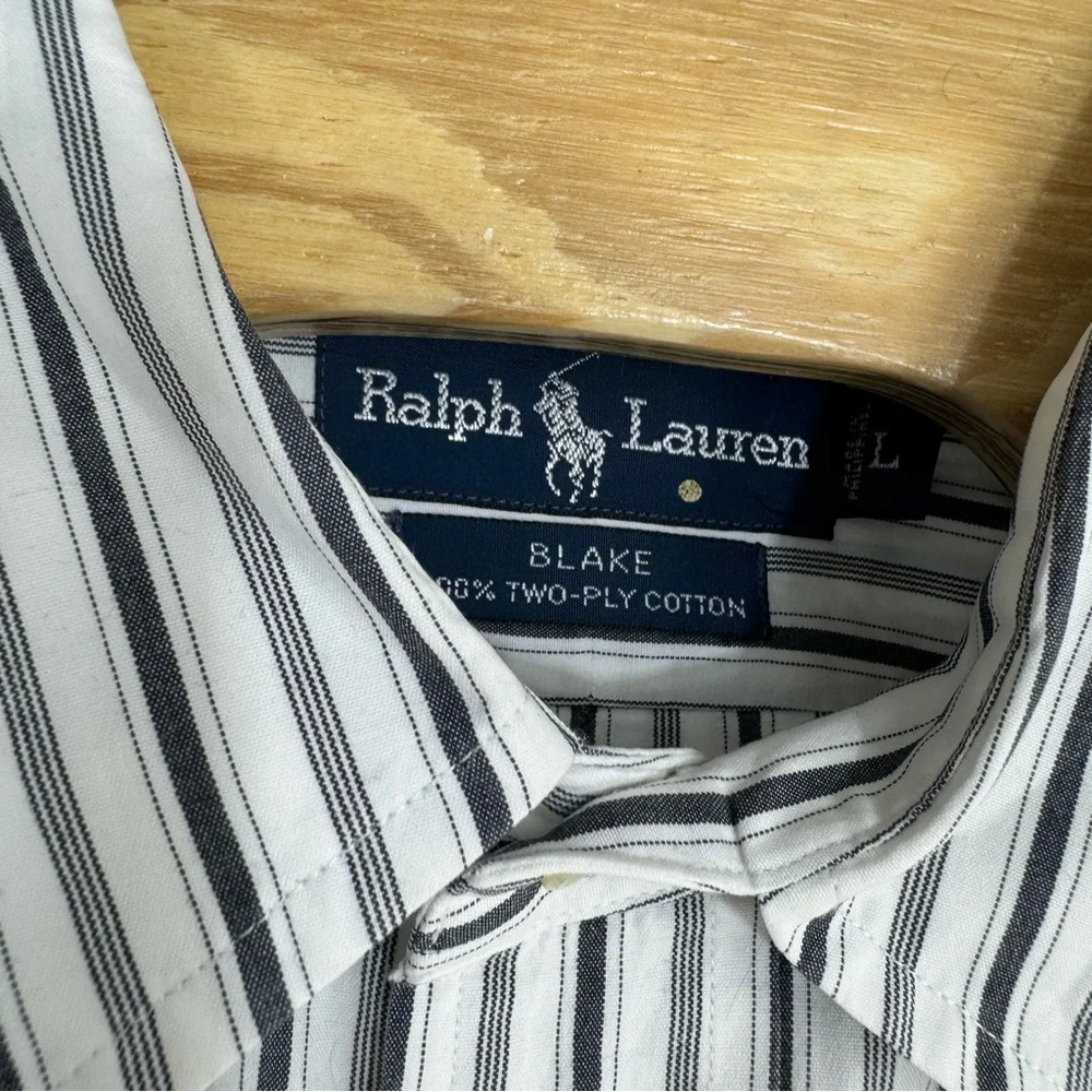 Ralph‎ Lauren L Blake 100% Two Ply Cotton 17-17.5 x 35 - Picture 4 of 5